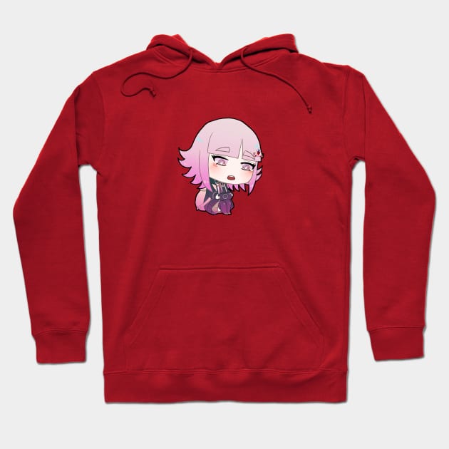 Chiaki Nanami Hoodie by catscantdraw